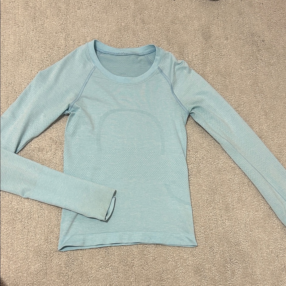 Light Blue Lululemon swiftly tech